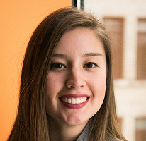 CFO Victoria Lawson, líder de una empresa de trading financiero, retrato